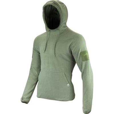 Sweat à capuche FLEECE VERT