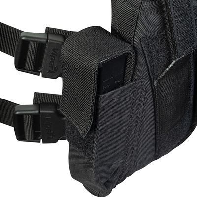 Étui de cuisse TACTICAL pour pistolet NOIR Viper® VHTACRBLK 5