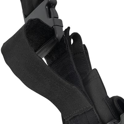 Étui de cuisse TACTICAL pour pistolet NOIR Viper® VHTACRBLK 2