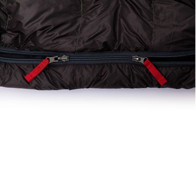 Sac de couchage en duvet VIKING 300 VERT-NOIR taille 195 cm GAUCHE WARMPEACE W-441-OGB-195/L 4