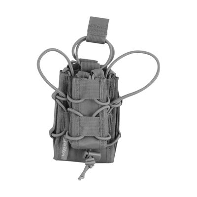 Sacoche ELITE STACKER pour fusil et pistolet. Chargeur Titanium GRIS