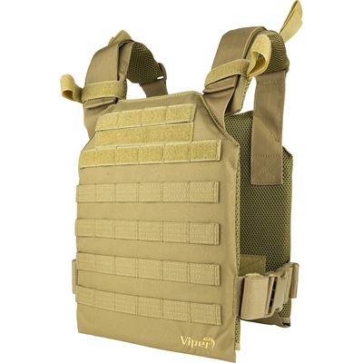 Gilet - porte-plaques ELITE CARRIER COYOTE