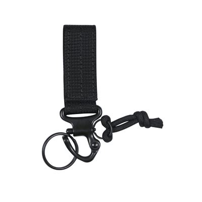 Mousqueton VIPER à dégagement rapide NOIR