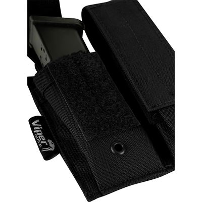 Pochette pour 2 chargeurs de pistolet NOIR Viper® VMPDPM22BLK 2