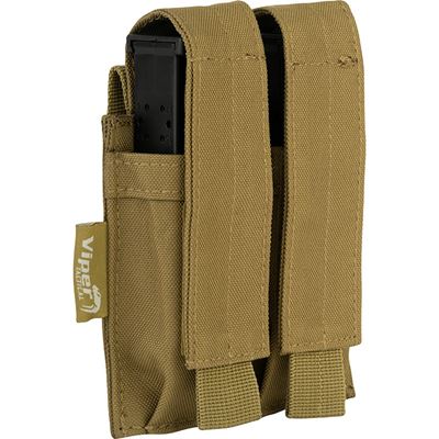 Pochette pour 2 chargeurs de pistolet COYOTE Viper® VMPDPM22COY 4