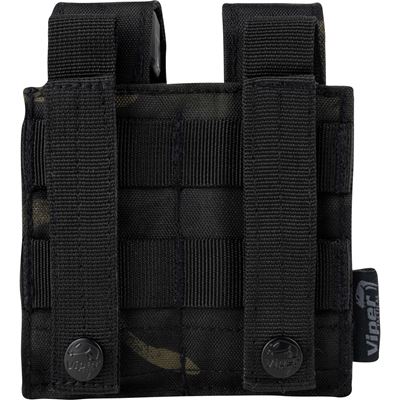 Pochette pour 2 chargeurs de pistolet VCAM BLACK Viper® VMPDPM22VB 4