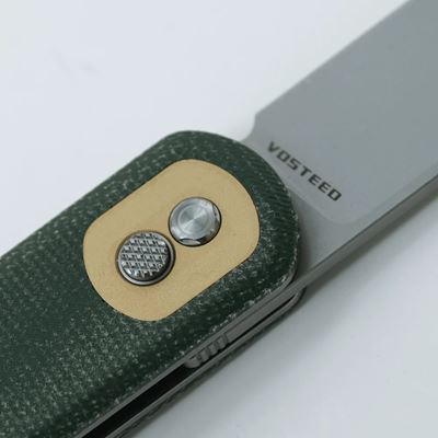 Couteau pliant CORGI lame lisse VERT VOSTEED VOSCGSVM3 4