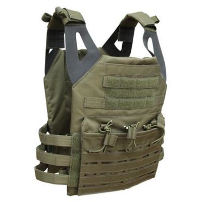 Gilet tactique SPECIAL OPS porte-plaques VERT