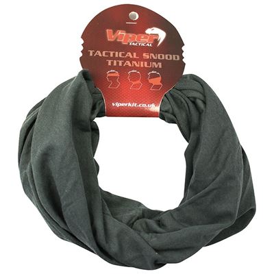 Écharpe SNOOD tactique multifonctionnelle TITANIUM GRIS