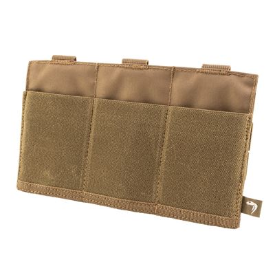 Pochette élastique ouverte pour 3 chargeurs M4/M16 COYOTE Viper® VTMAGPLC 5