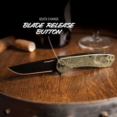 Couteau pliant RAZOR VX1 TOPO lame lisse OUTDOOR EDGE VX130C-C 5