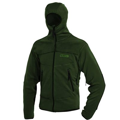 Veste à capuche SNEAKER Polartec® alpine green