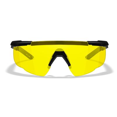 Lunettes de tir SABER ADVANCED NOIR monture VERRES JAUNES WILEY X 300-W 3