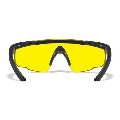 Lunettes de tir SABER ADVANCED NOIR monture VERRES JAUNES WILEY X 300-W 4