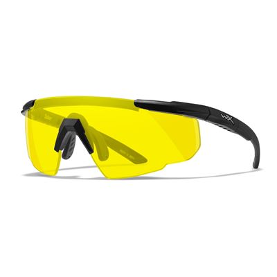 Lunettes de tir SABER ADVANCED NOIR monture VERRES JAUNES