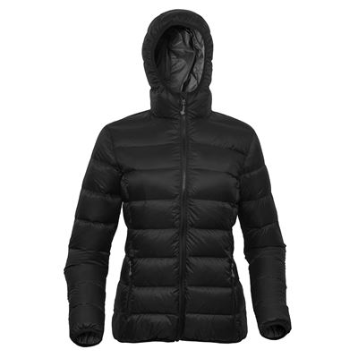 Veste femme en duvet avec capuche TACOMA LADY DWR+ NOIR