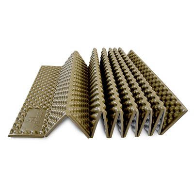 Matelas pliable en mousse CIRRUS Regular kaki/alu avec housse