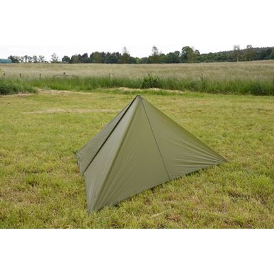 Bâche en nylon légère 3 x 3 m SHELTER VERTE WARMPEACE W-4458 2