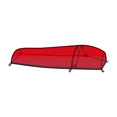 Sac d'urgence pour une personne SURVIVAL BAG SINGLE ROUGE WARMPEACE W-4550 3