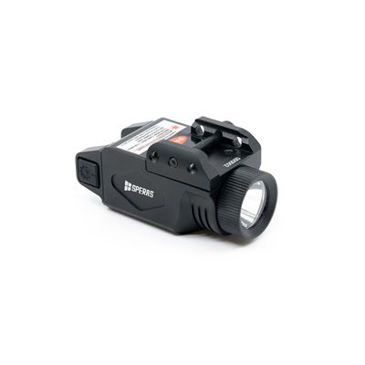 Lampe WL20 rechargeable pour pistolet avec laser, 500 lumens