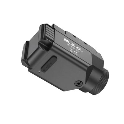 Lampe WL30 rechargeable pour pistolet avec laser, 650 lumens SPERAS WL30-GL-SP 5