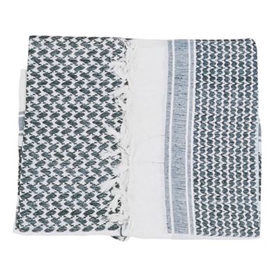 Foulard SHEMAGH BLANC ET NOIR