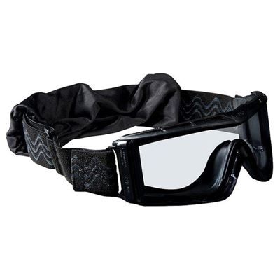 Lunettes tactiques BOLLE X-810 NOIRES - VERRES TRANSPARENTS