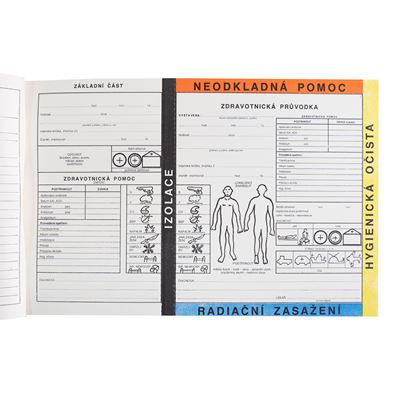 Fiche médicale 25 feuilles  895-ZP 2