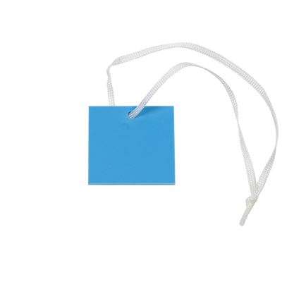 Marque de tri carré bleu n° 3 / 100 pièces