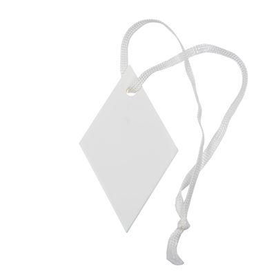 Étiquette de classement losange blanc n° 5 / 140 pièces