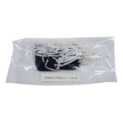 Marque de tri triangle noir n° 7 / 30 pièces  TZ-7 2