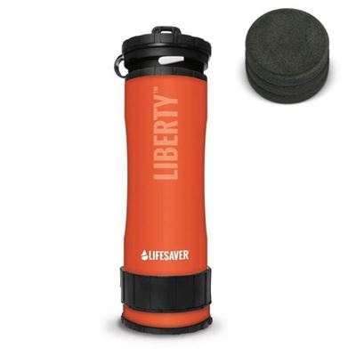 Bouteille filtrante LIFESAVER LIBERTY ORANGE LIFESAVER LB-LI-O 5