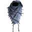 Foulard SHEMAGH BLEU/NOIR