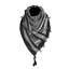 Foulard SHEMAGH NOIR/BLANC
