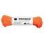 Cordelette PARACORD nylon 550LB ø 4 mm / 30 m ORANGE RÉFLÉCHISSANTE