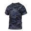 T-shirt Midnight BLUE CAMO