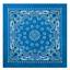 Foulard 55 x 55 cm TRAINMEN BLEU ROYAL