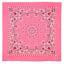 Foulard 55 x 55 cm TRAINMEN ROSE
