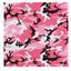 Foulard 55 x 55 cm PINK CAMO