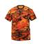 T-shirt ORANGE CAMO