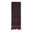 Foulard SHEMAGH 105 x 105 cm MARRON FONCÉ-NOIR