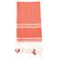 Foulard SHEMAGH 105 x 105 cm ROUGE ET BLANC